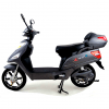 Side View Of Black Electric Bike