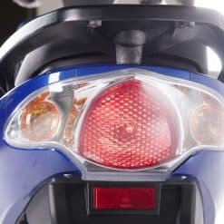 Back Of Electric Motorbike