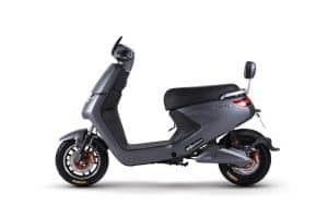 Black Electric Bike Side View