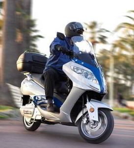 Man Testing Electric Bike